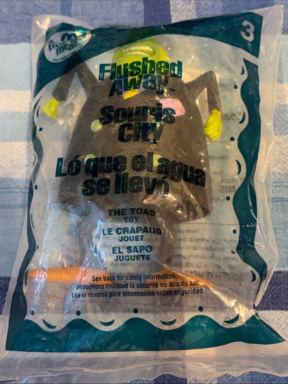 Flushed Away Souris City McDonald's Happy Meal Toy Set (6 Pieces) - Multicolor